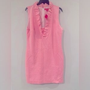 NWT Pink Ruffle Lilly Pulitzer Dress